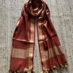 Hand Woven Linen Tissue Dupatta